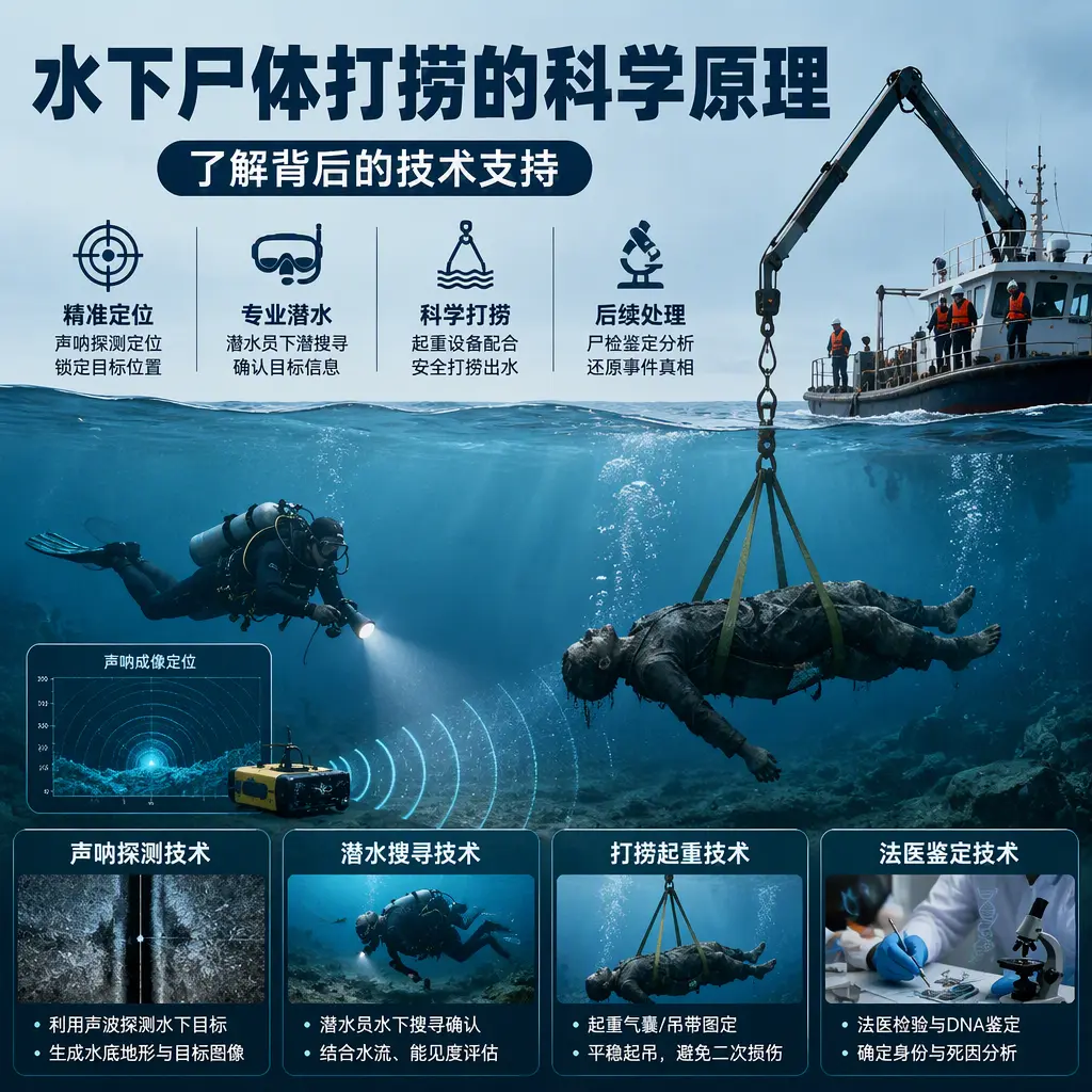 潍坊水下尸体打捞的科学原理，了解背后的技术支持